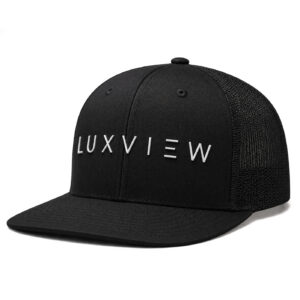 Black Flat Bill Hat